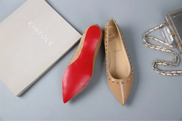 Christian Louboutin Shallow mouth flat shoes Women--002